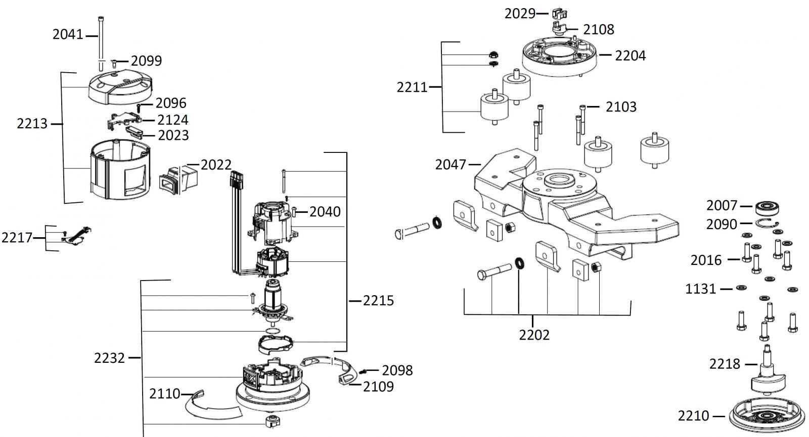 magic screed parts diagram