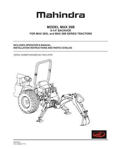 mahindra tractor parts diagram