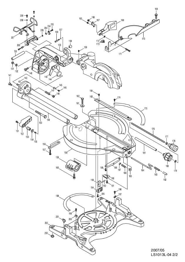 makita ls1013l parts diagram