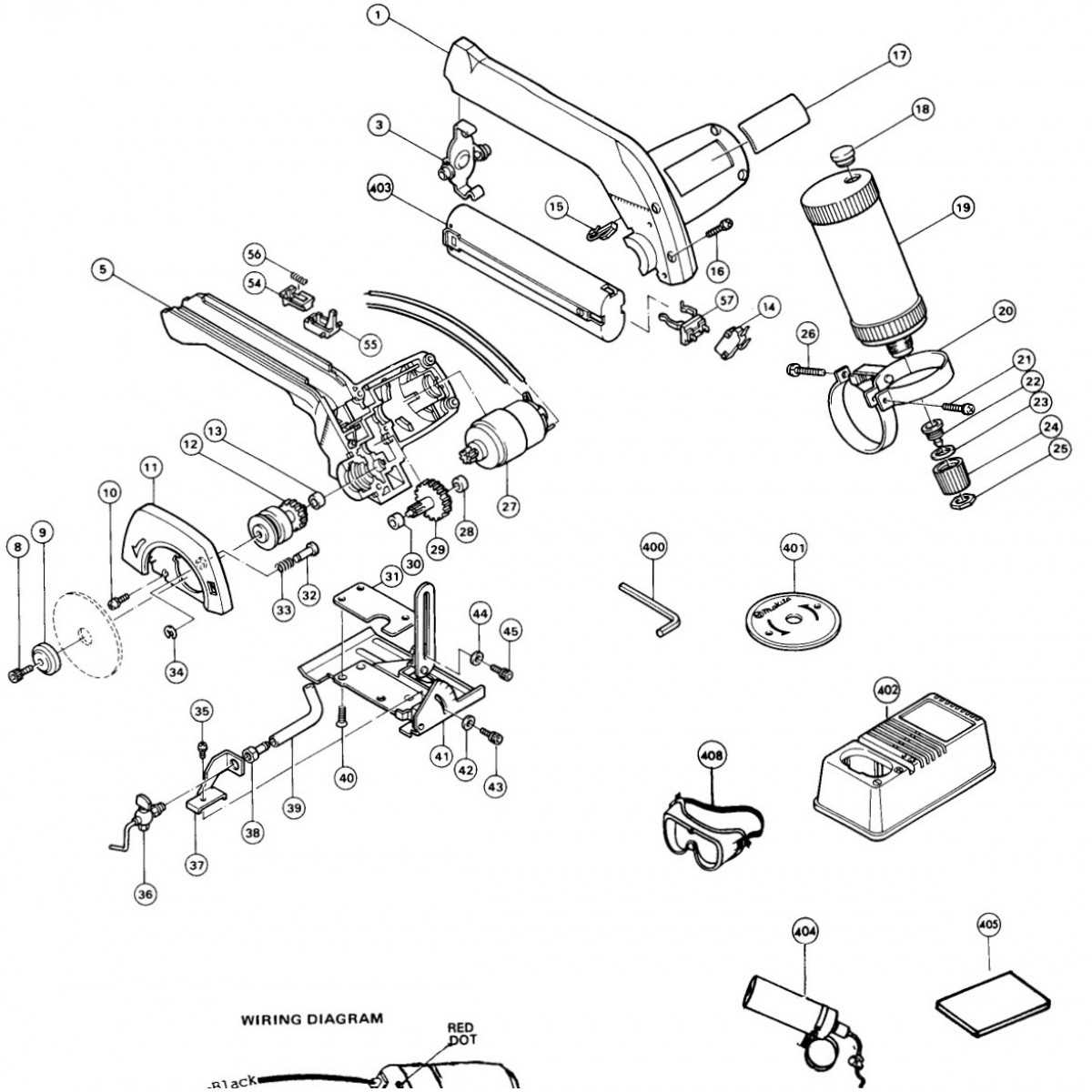 makita ls1016l parts diagram