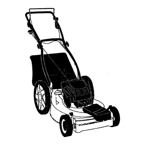 manual craftsman self propelled lawn mower parts diagram