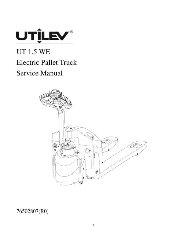 manual pallet jack parts diagram