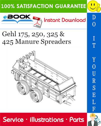 manure spreader parts diagram