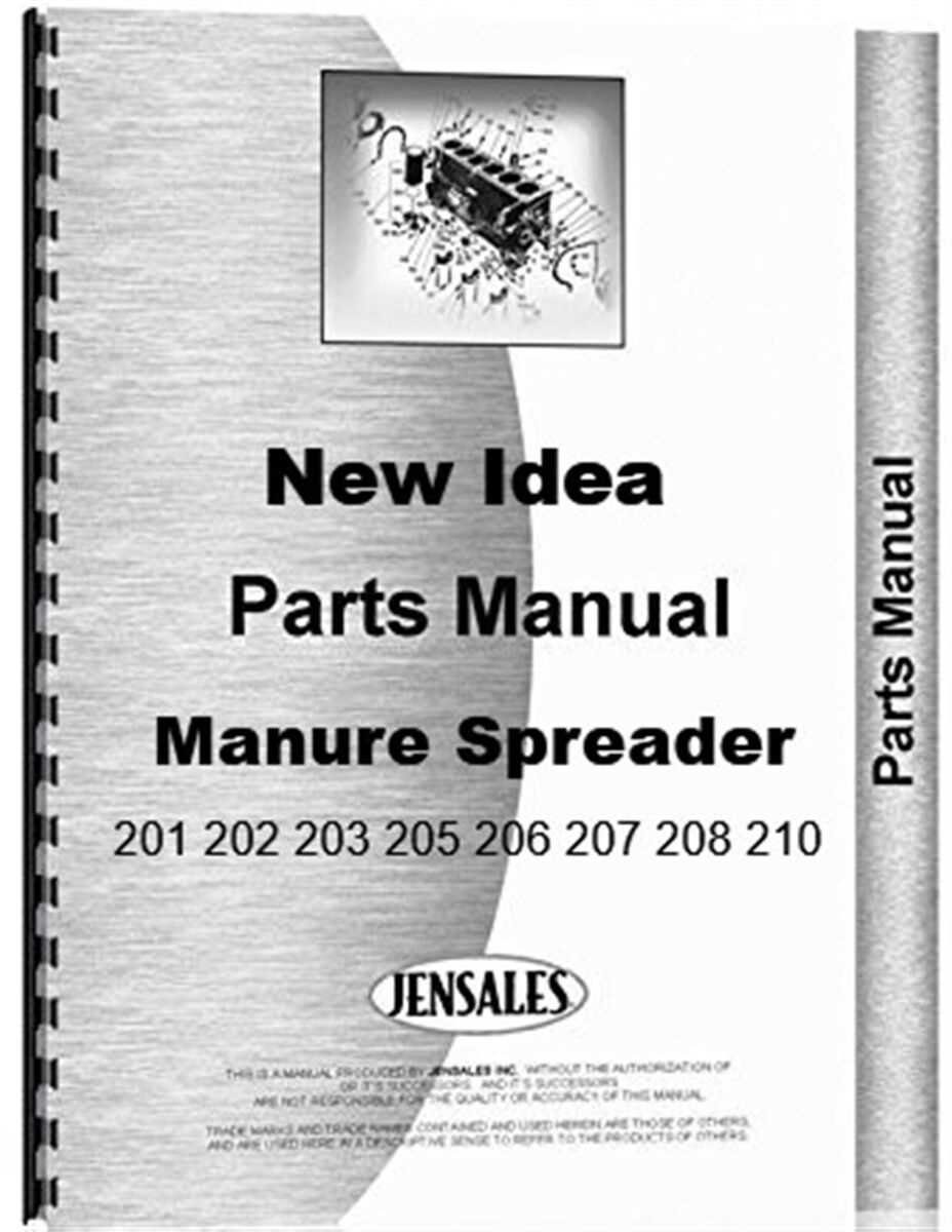 manure spreader parts diagram