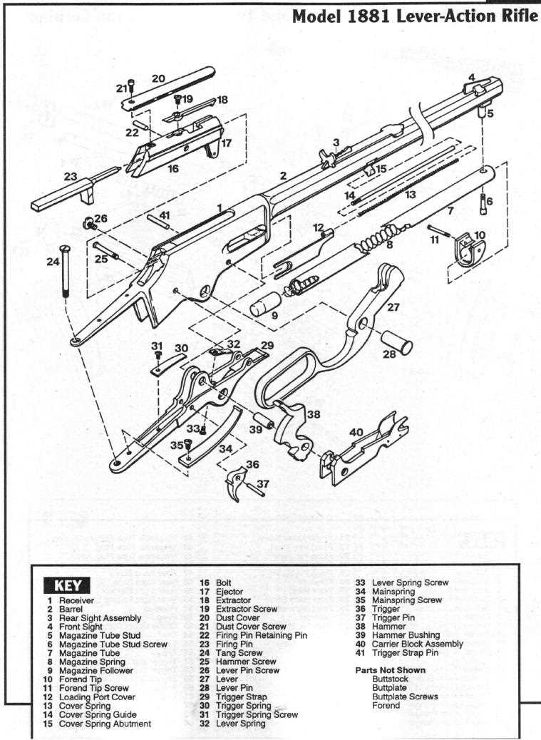 marlin 30 30 parts diagram