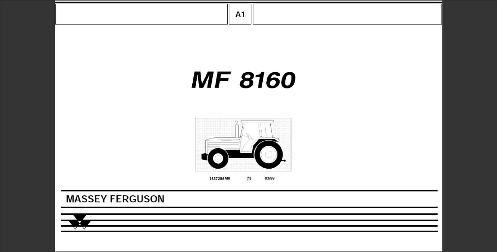 massey ferguson 1230 parts diagram