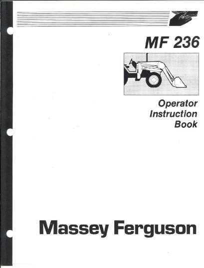 massey ferguson 236 loader parts diagram