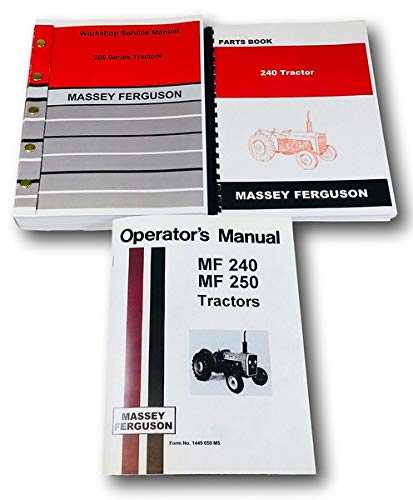 massey ferguson 240 parts diagram