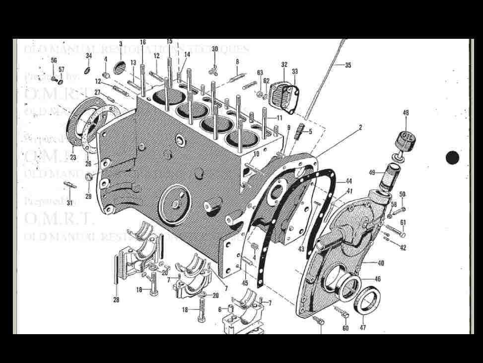 massey ferguson tractor parts diagram