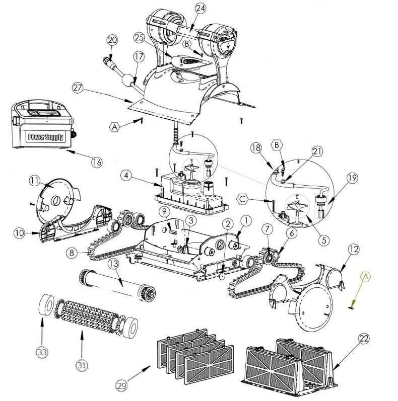 maytronics dolphin premier parts diagram