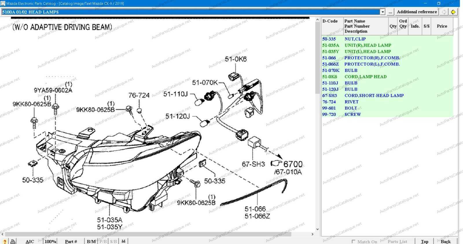 mazda 2 parts diagram