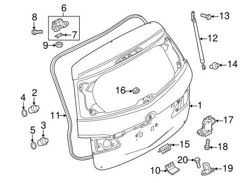 mazda 5 parts diagram