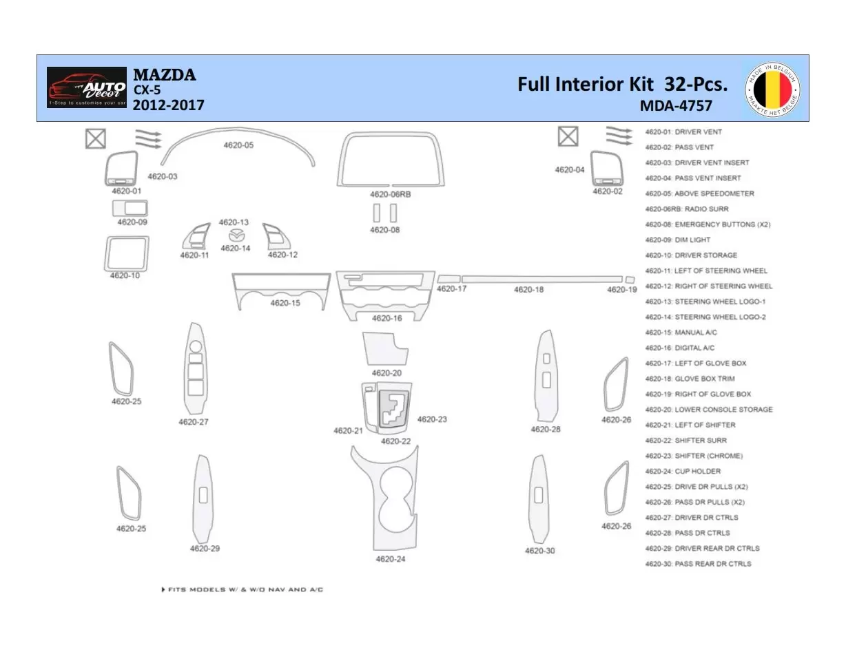 mazda 5 parts diagram