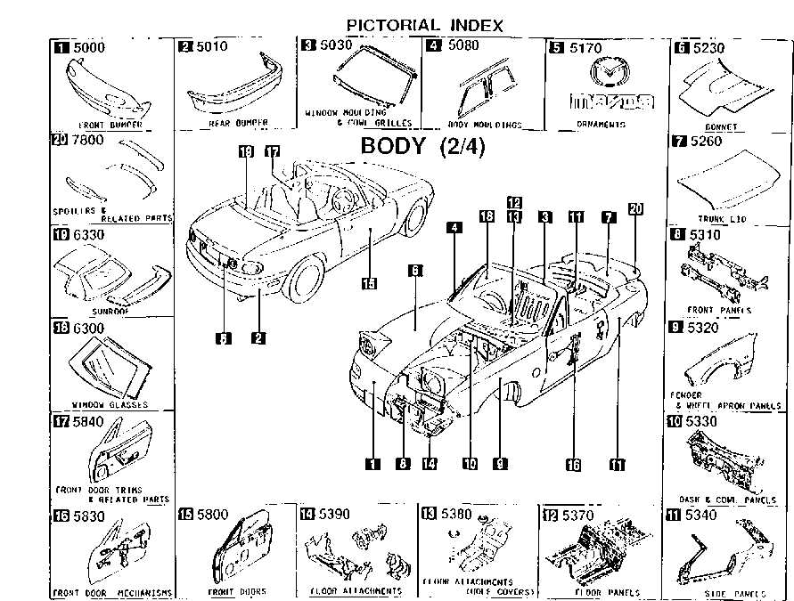 mazda miata parts diagram download