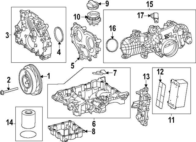 mercedes engine parts diagram