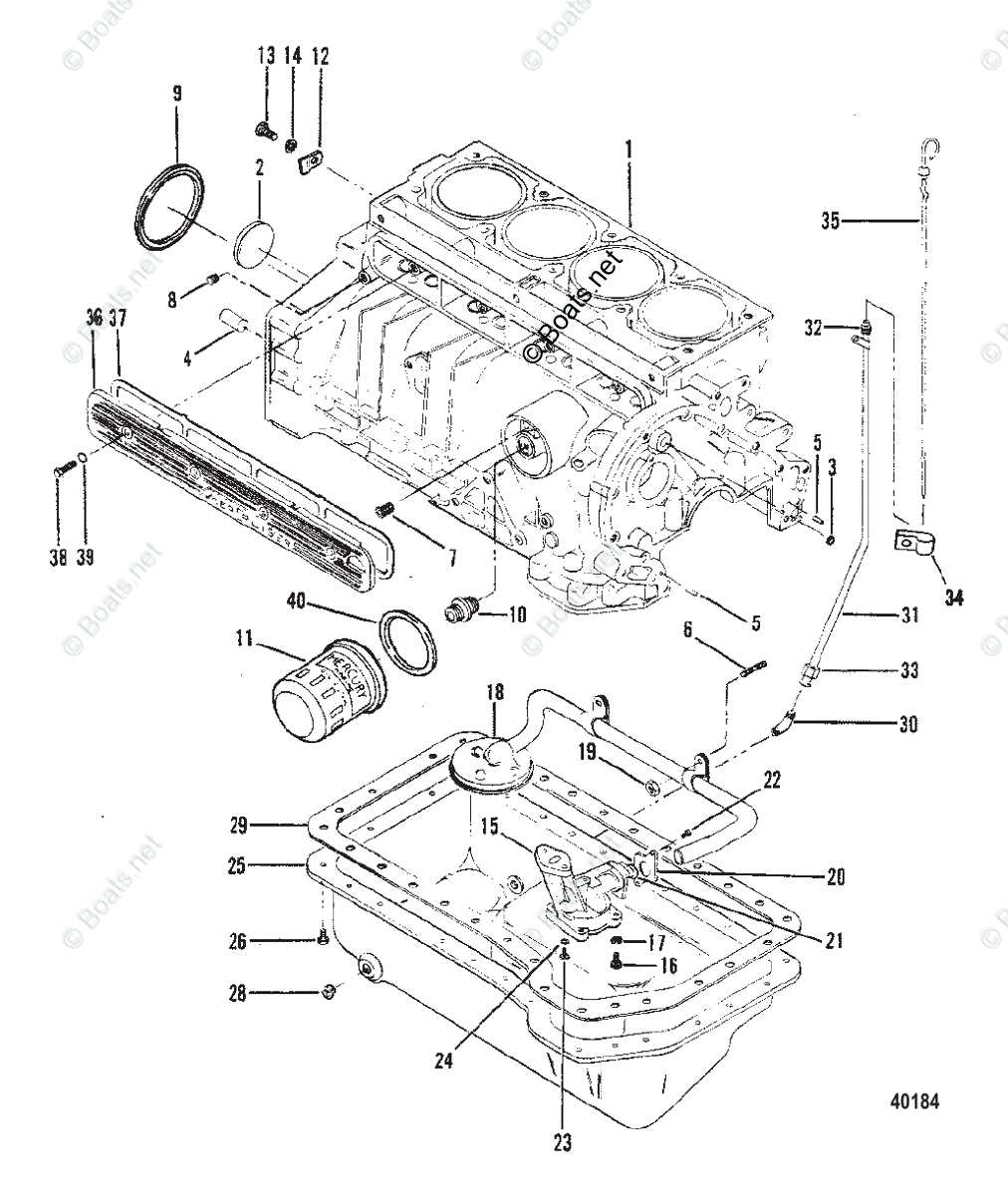 mercruiser 3.7 parts diagram