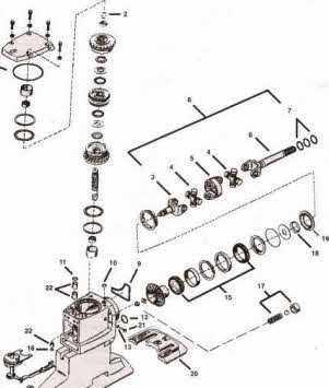 mercruiser alpha 1 gen 1 parts diagram