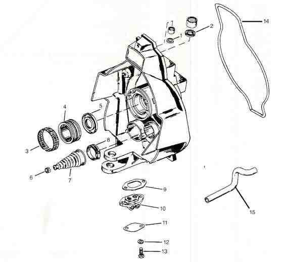 mercruiser alpha one lower unit parts diagram