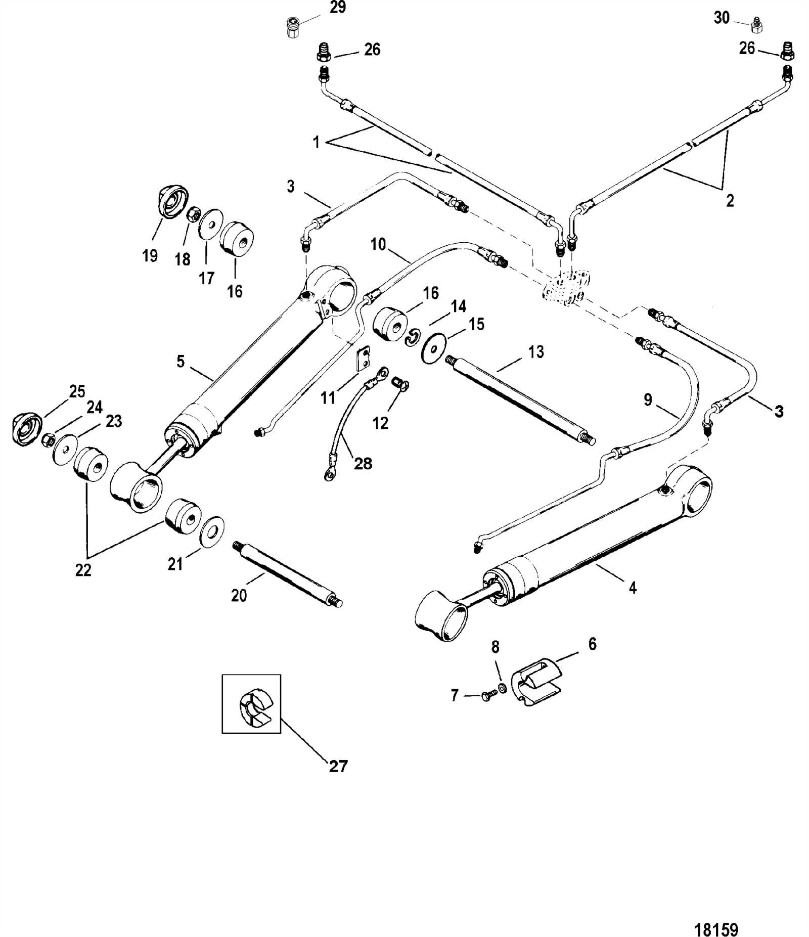 mercruiser bravo 3 parts diagram