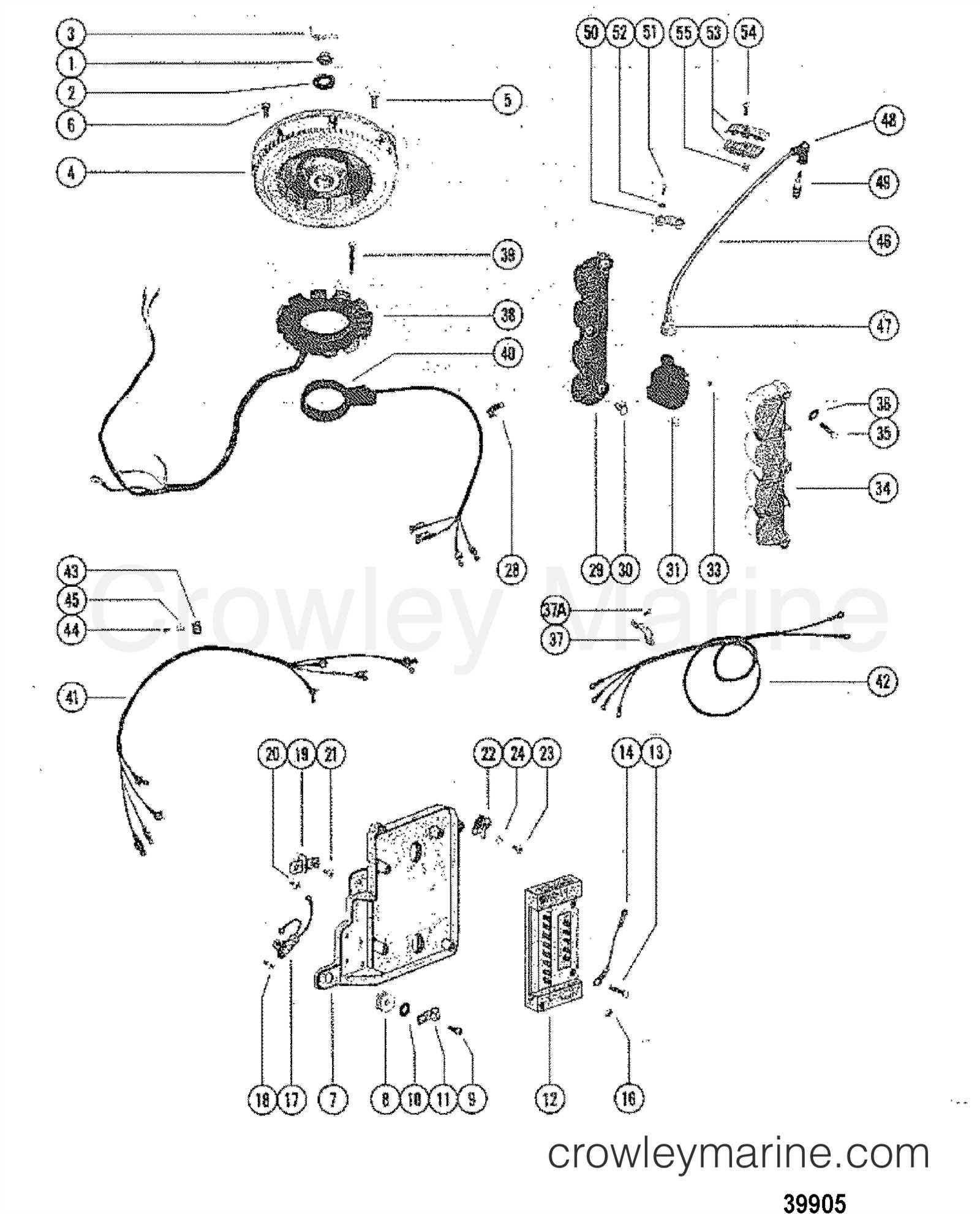 mercury 150 parts diagram