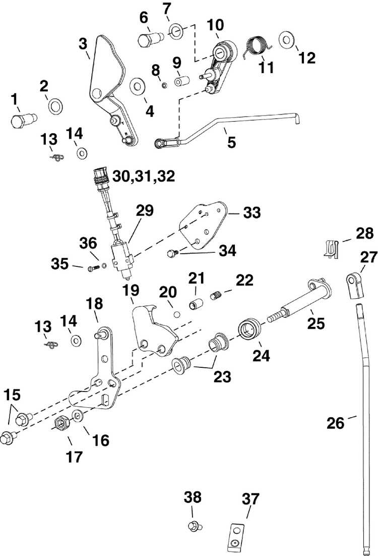 mercury 25 hp outboard parts diagram