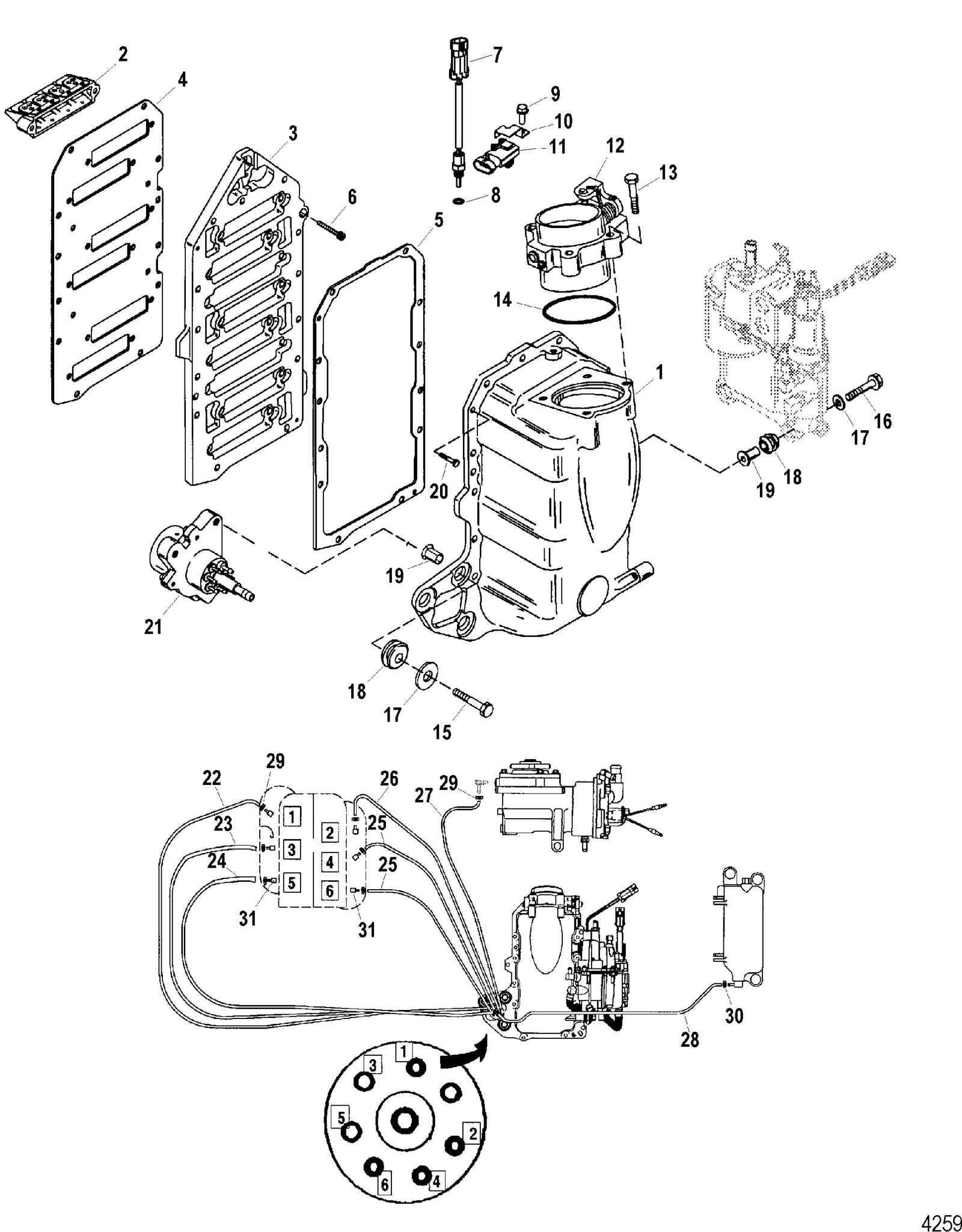 mercury sport jet parts diagram