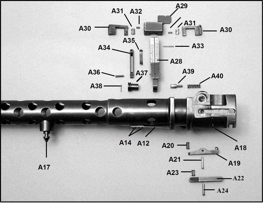 mg34 parts diagram