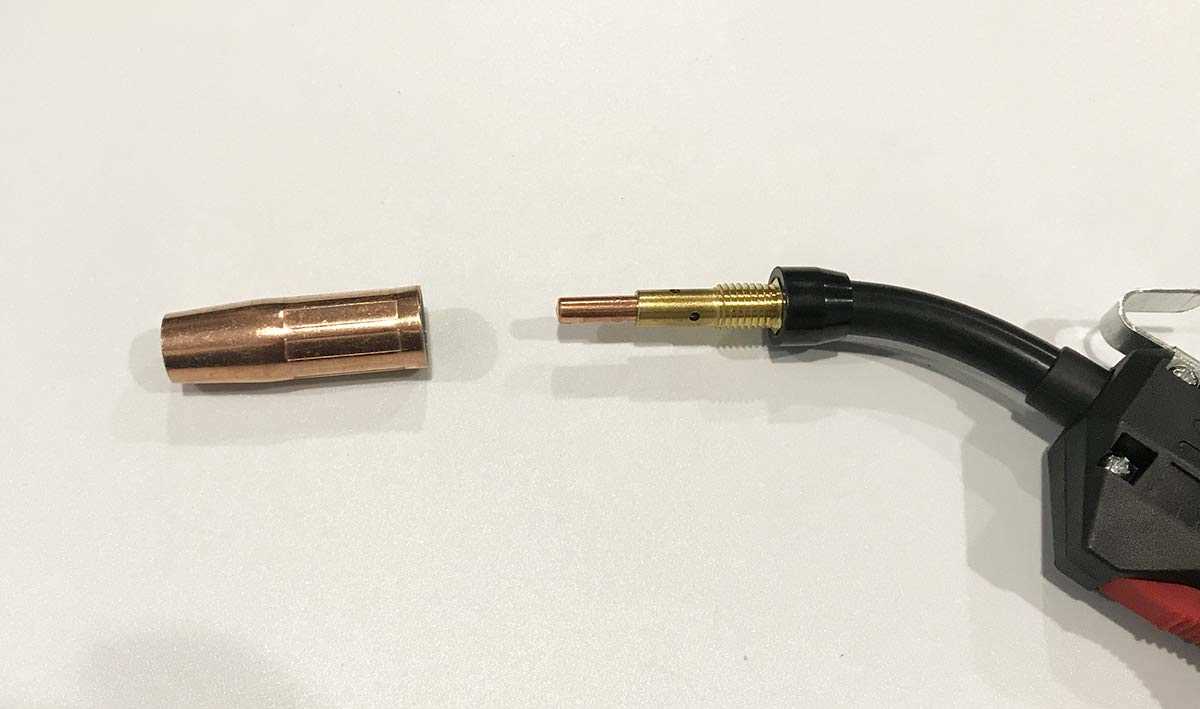 mig gun parts diagram
