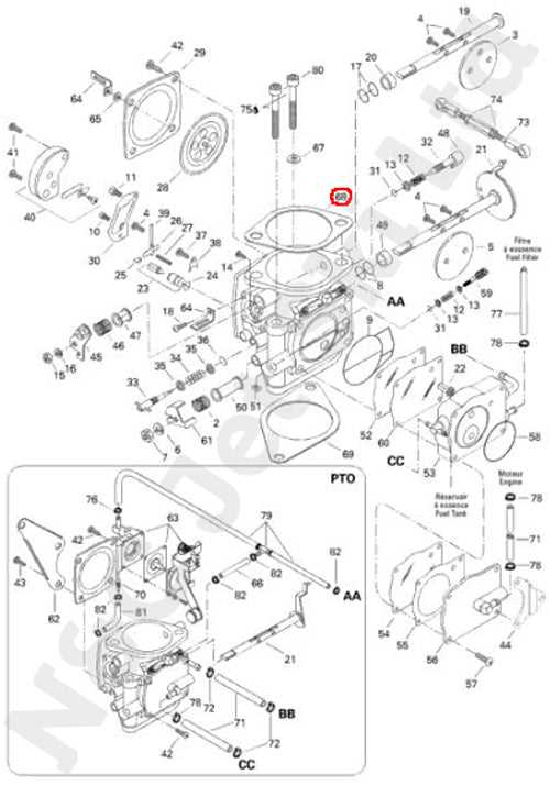 mikuni carburetor parts diagram