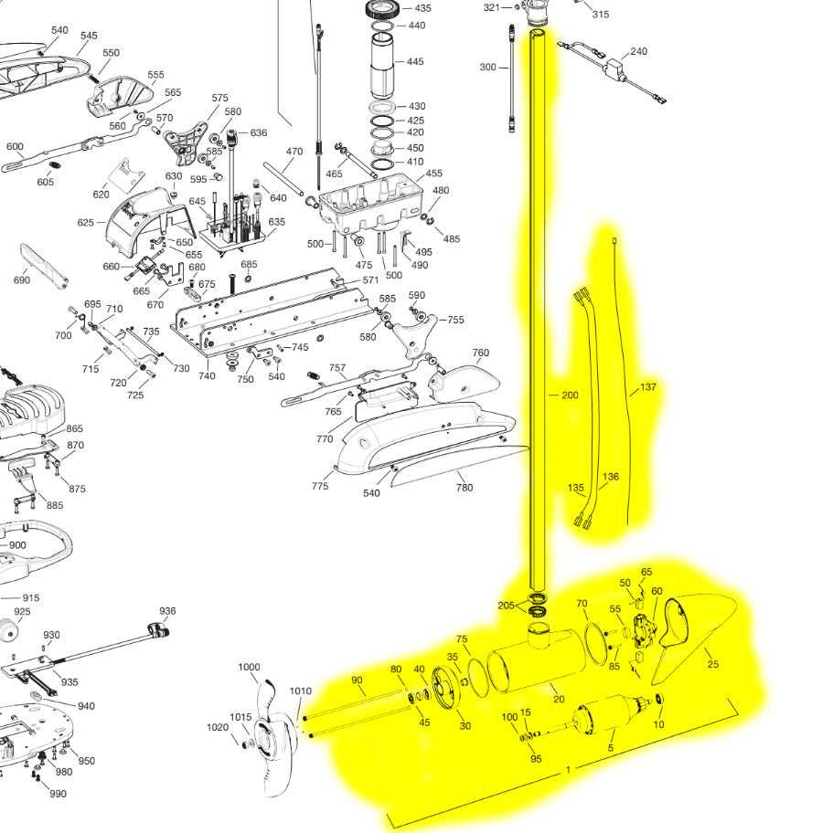 motorguide xi3 parts diagram