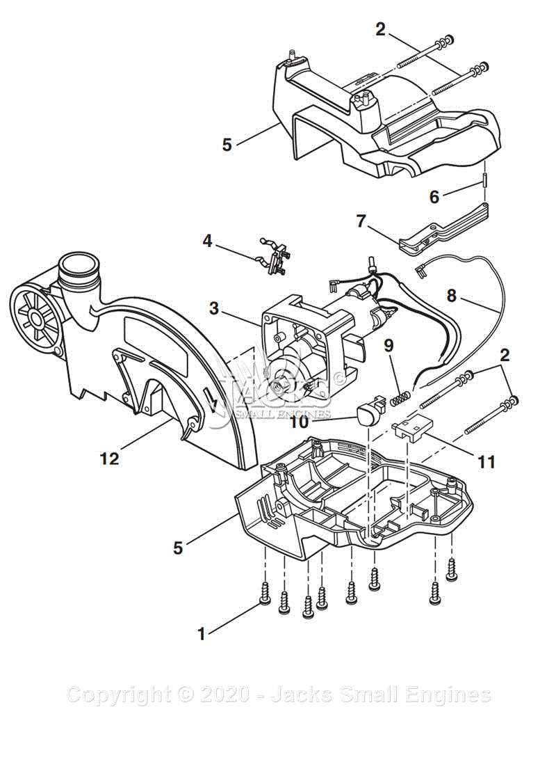 ms181 parts diagram