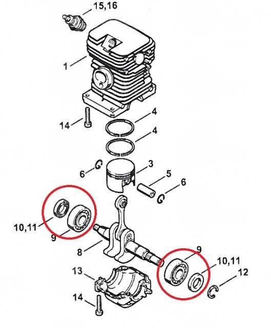 ms250 stihl parts diagram