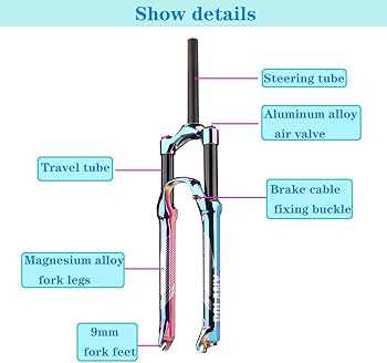 mtb fork parts diagram