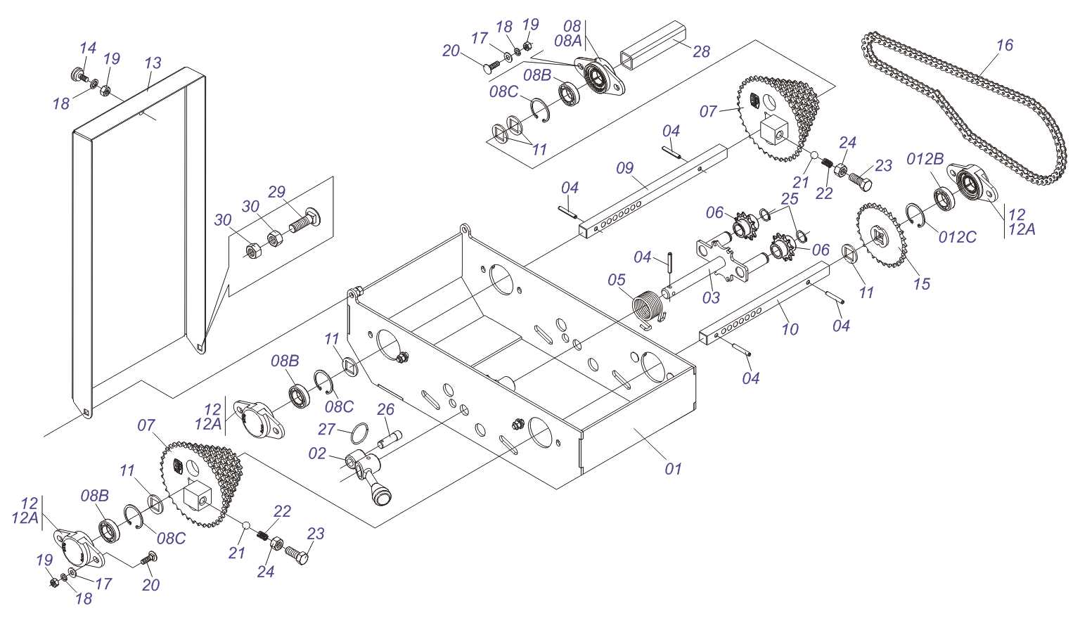 mtd yard machine snowblower parts diagram