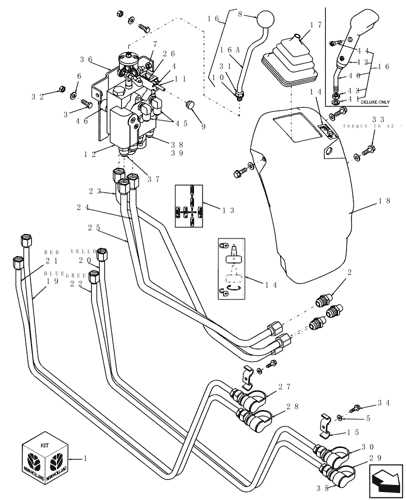 new holland 7308 loader parts diagram