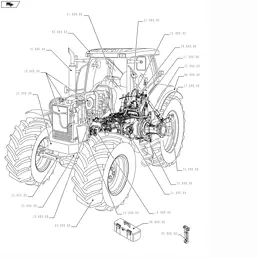 new holland tractor parts diagram