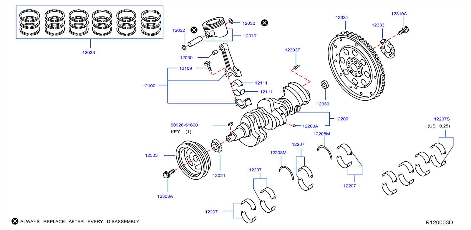 nissan altima engine parts diagram