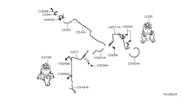 nissan altima engine parts diagram