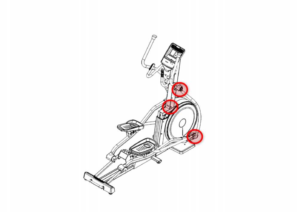 nordictrack elliptical parts diagram