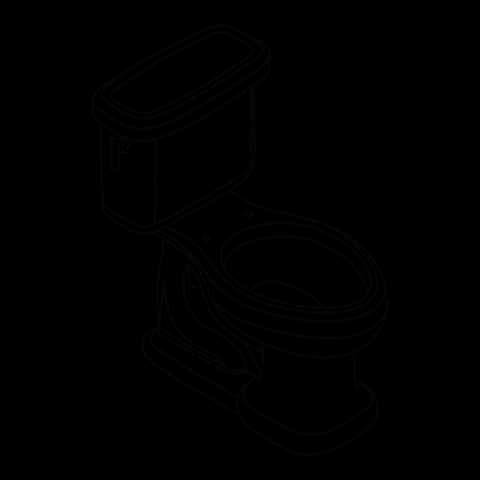 old toilet parts diagram