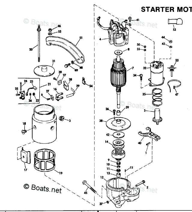 omc sterndrive parts diagram