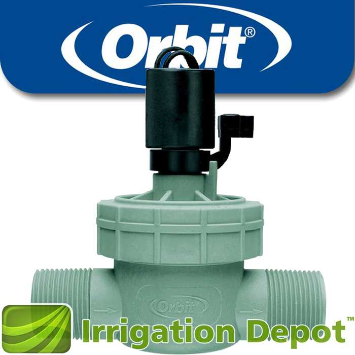 orbit sprinkler valve parts diagram