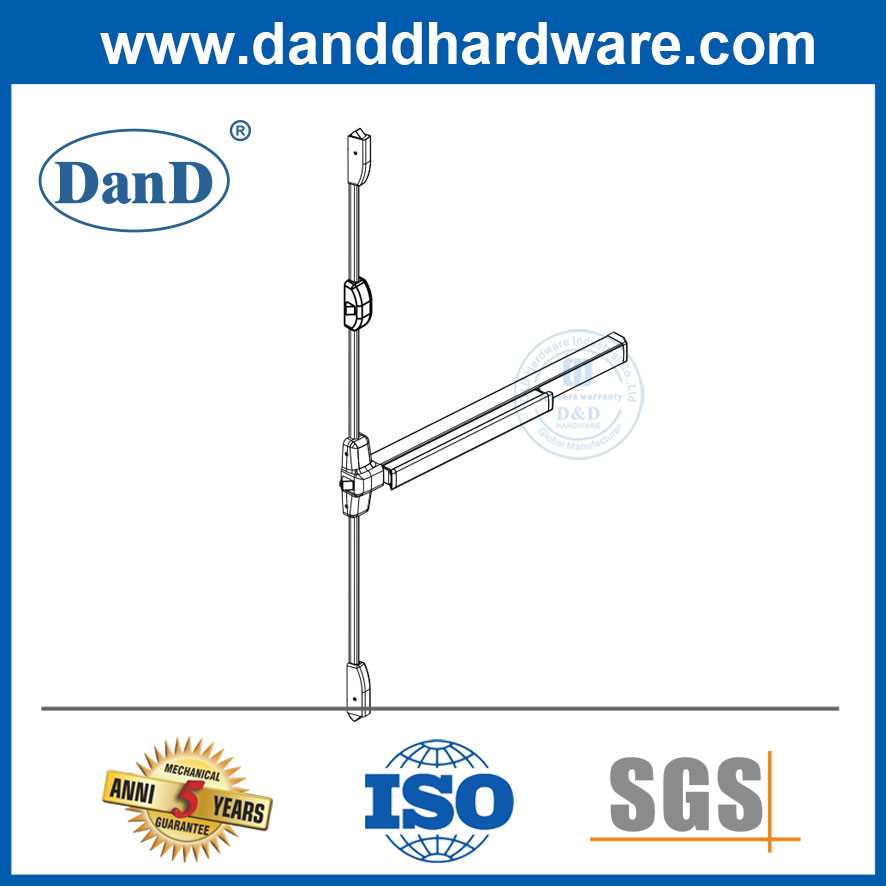 panic bar parts diagram