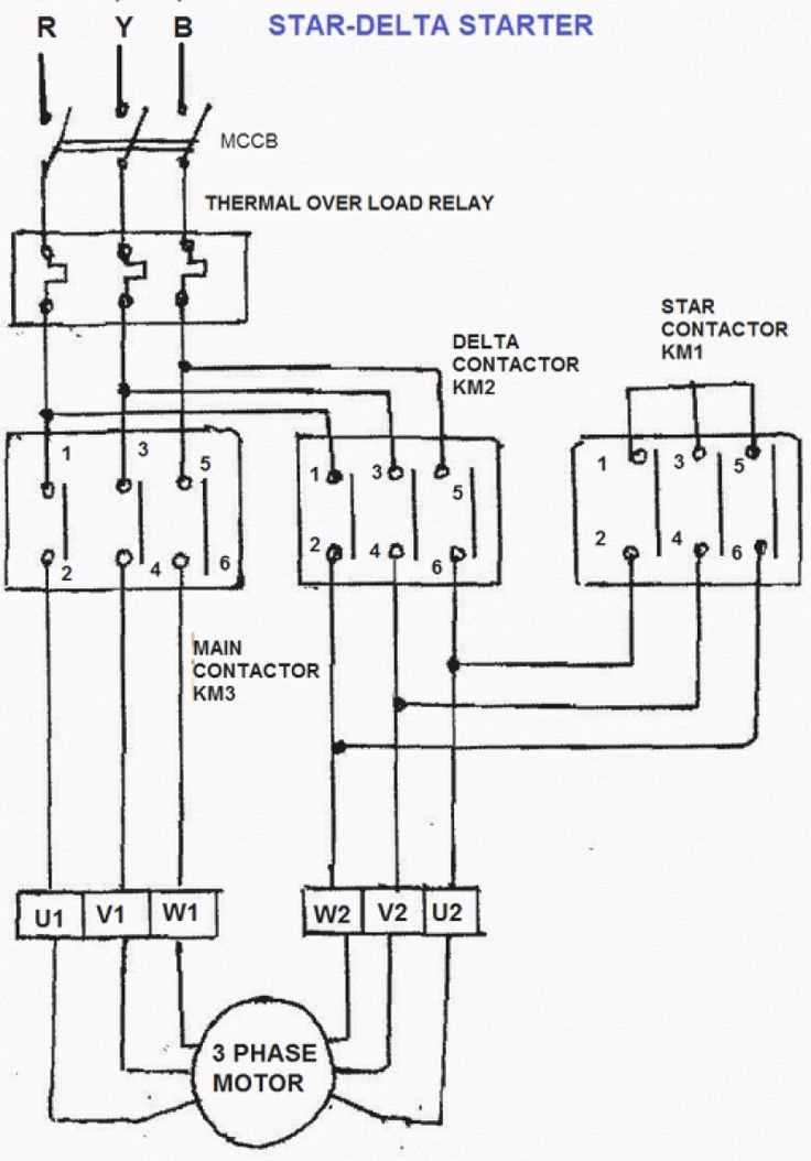 part winding motor wiring diagram