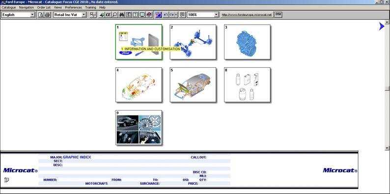 parts catalogue ford focus body parts diagram