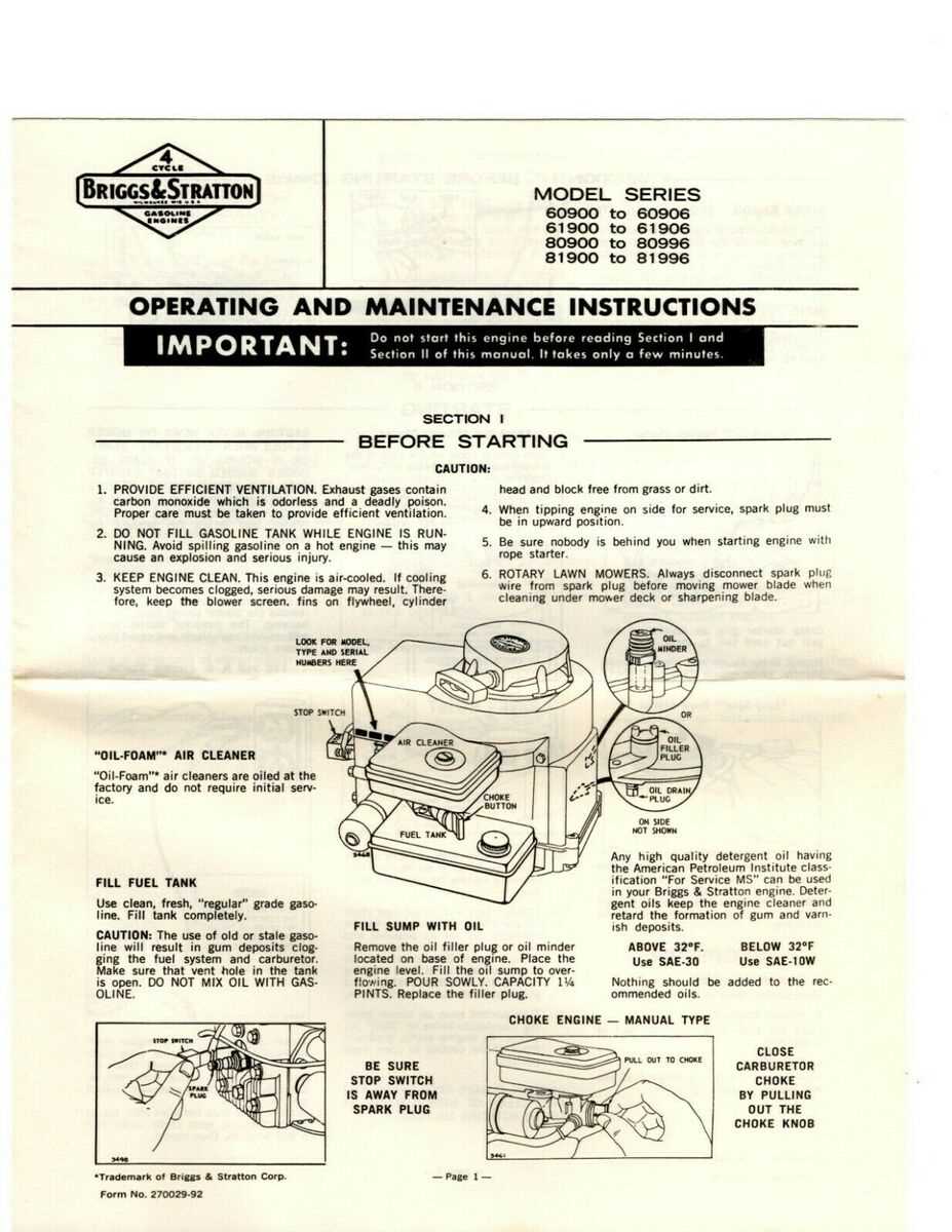 parts diagram for briggs and stratton carburetor