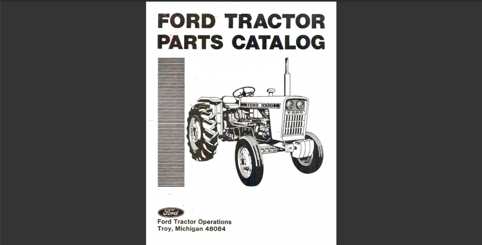 parts diagram ford 8n