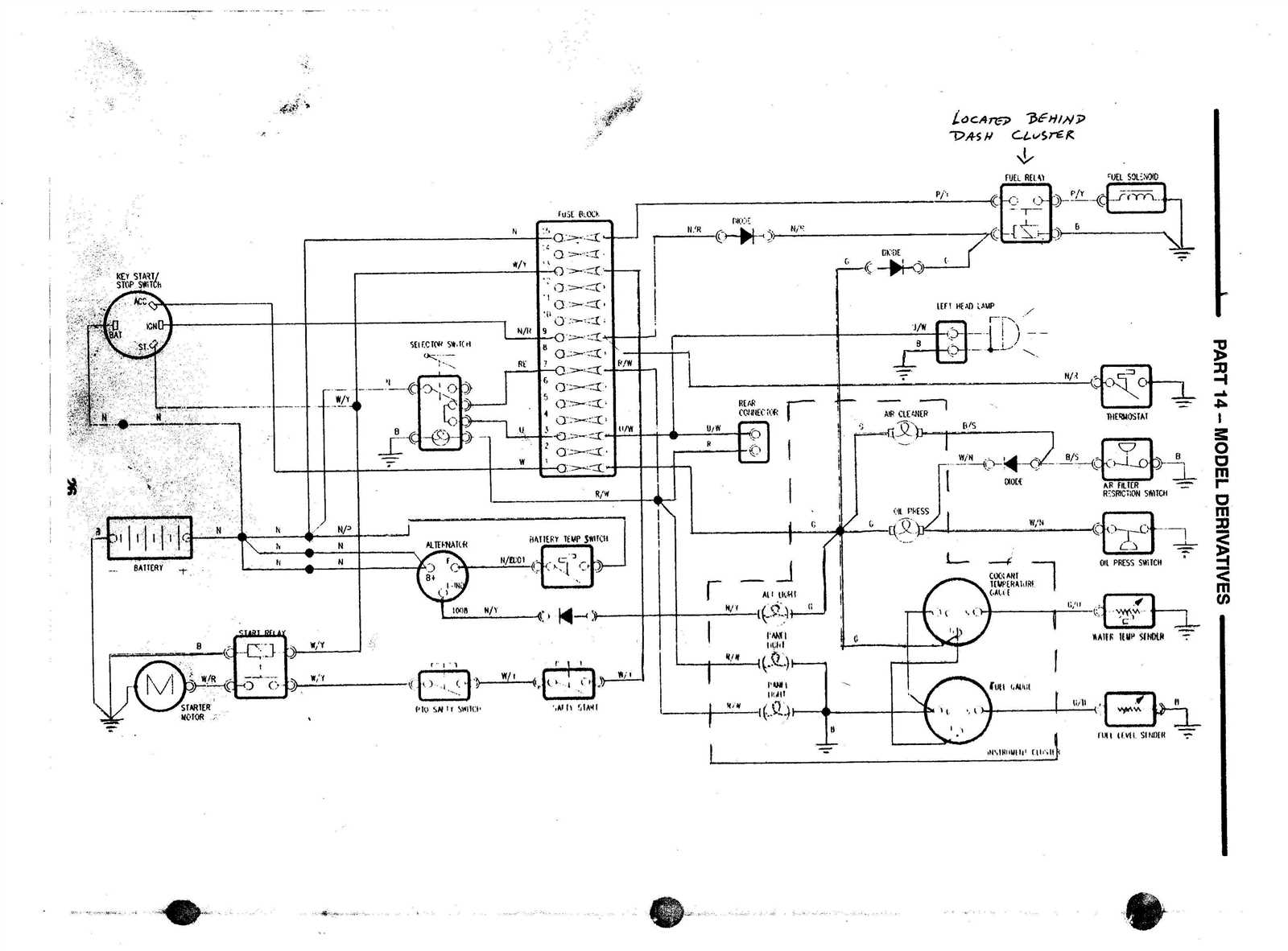 parts diagram ford 8n