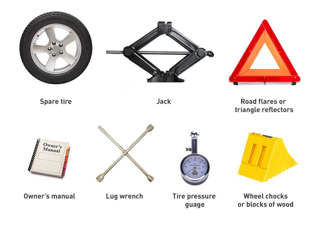 parts of a car tire diagram