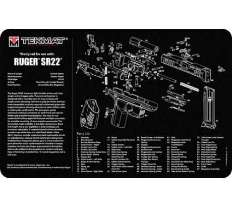 parts of a gun diagram